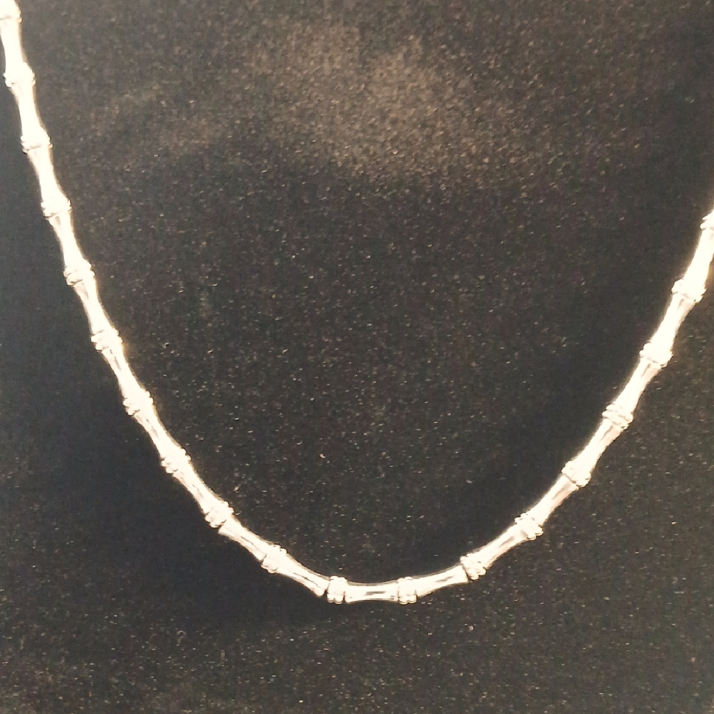 Vintage Monet Bamboo Necklace